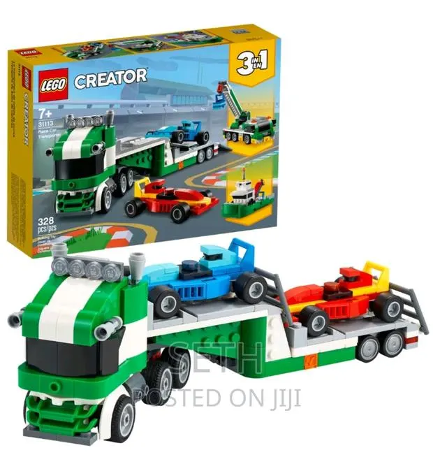 LEGO Creator 3in1 Race Car Transporter 31113 Building Kit · Photo 1