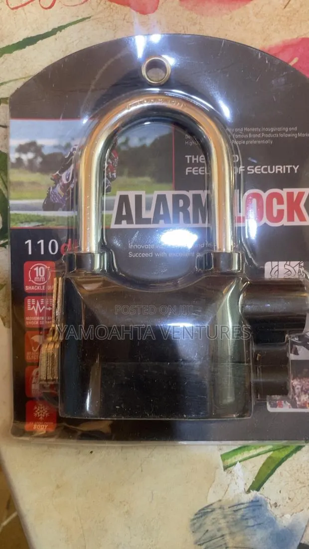 Alarm Padlock Waterproof High Security · Photo 1