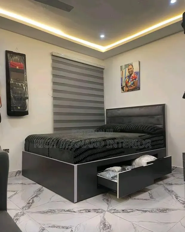 Double Bed Frame With Drawers · Photo 1