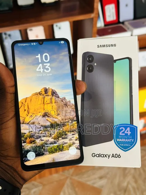 New Samsung Galaxy A06 64 GB Black · Photo 1