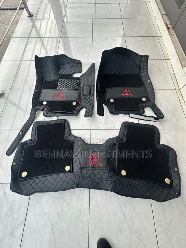 Toyota RAV4 2013 to 2018 5D Premium Quality Leather Floor Mat/Carpet · Photo 1