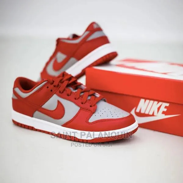 Nike Dunk Pine Red · Photo 1