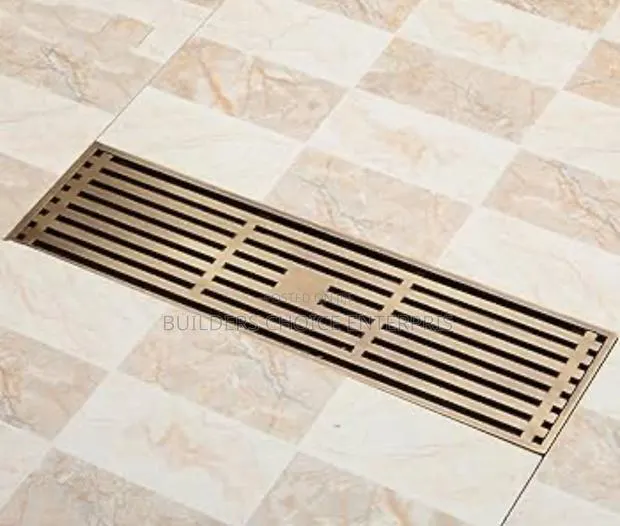 Shower Floor Drain _Removable Brass Floor Drain · Photo 1