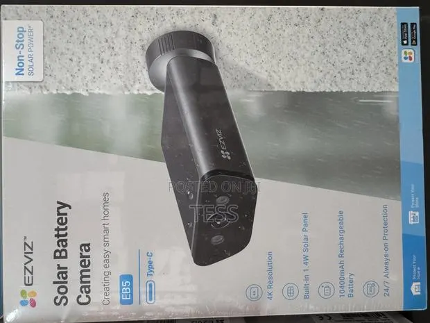 Ezviz Eb5 8mp Outdoor Wifi Smart Solar Camera · Photo 1