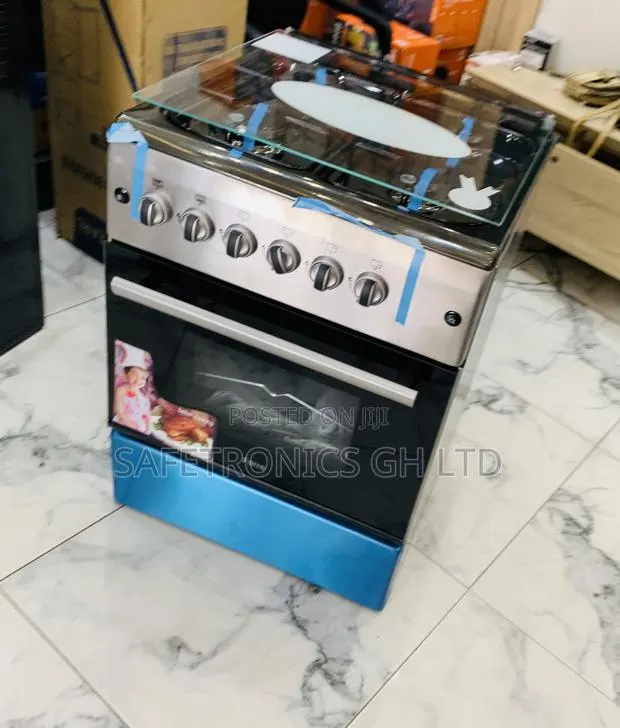 Exclusive Volcano Ferre 50x60 Gas Cooker – New Line, 4 Burners · Photo 1