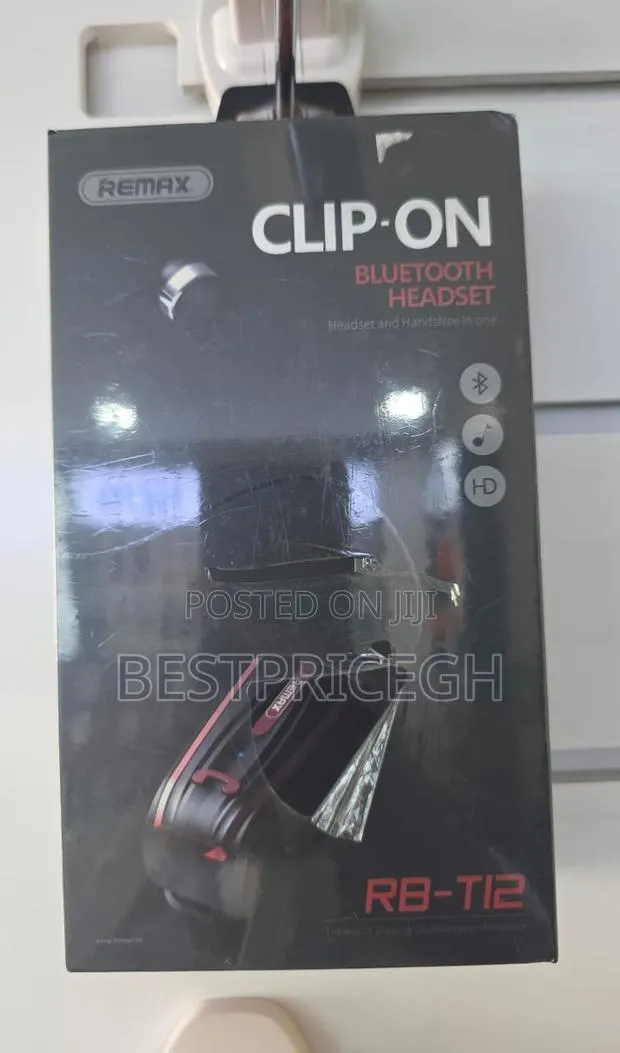 Remax Rb-T12 Clip-on Bluetooth Headset · Photo 1