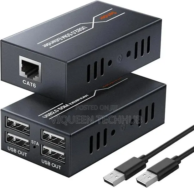 USB Extender Over Cat 6 15pf · Photo 1