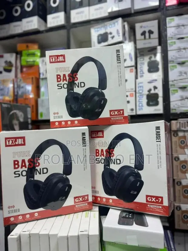YX JBL GX-7 - Pure Bass Stereo Headset · Photo 1