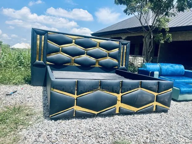 Durable Luxury Bed Frame From Afrobae Furniture Factory Direct · Photo 1