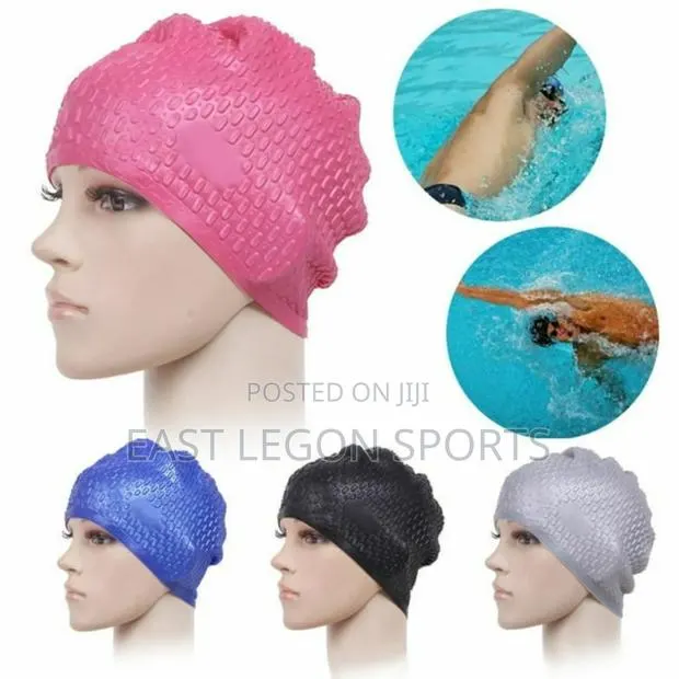 Large Swim Cap Swimming Hat Hair Cover Rasta · Photo 1
