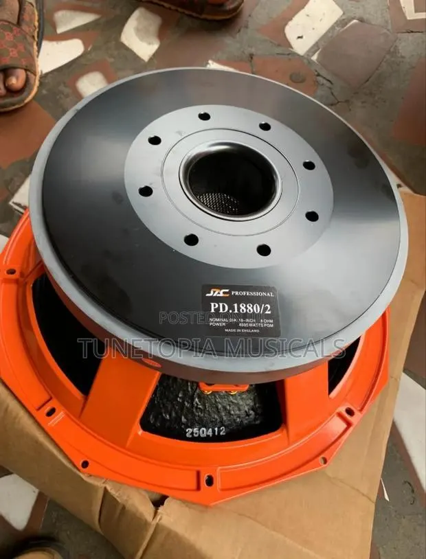 JAC Professional PD.1880/2 18-Inch Naked Bass Speaker (4500watt) · Photo 1