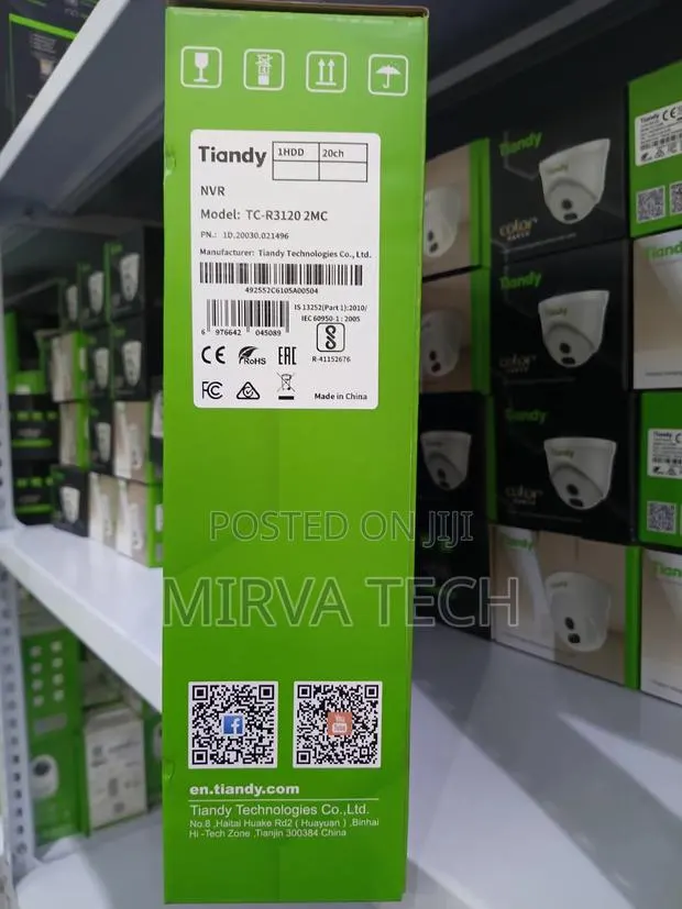 Tiandy 16ch Non Poe NVR TC-R3120 2MC · Photo 1