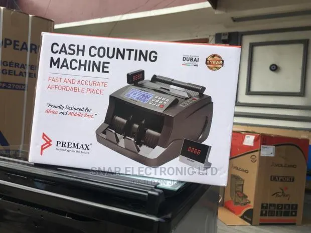 Effectively Premax Cash Counting Machine, PM-CC90D · Photo 1