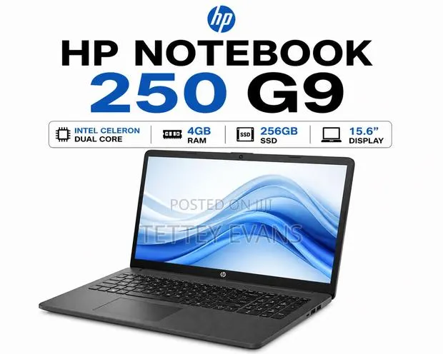 New Laptop HP 250 G10 4GB Intel SSD 256GB · Photo 1