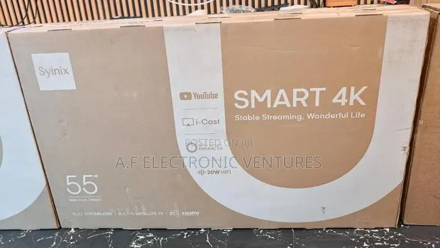 Syinix 55-Inch Android Smart TV · Photo 1