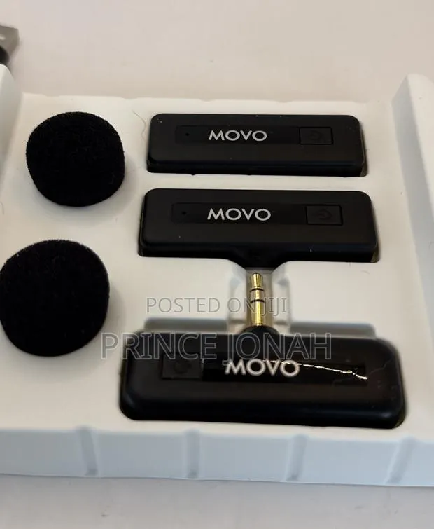 Movo Wireless Mini Duo Microphones For Camera Video Recording · Photo 1