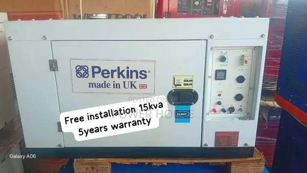 Perkins 15kVA UK Diesel Generator – Fuel Efficient 15kva · Photo 1