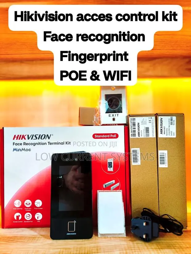 Hikivision Access Control Kit Ds-Kas342 Face Recognition Fingerprint · Photo 1