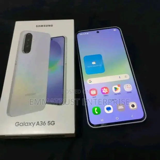 New Samsung Galaxy A36 128 GB Silver · Photo 1