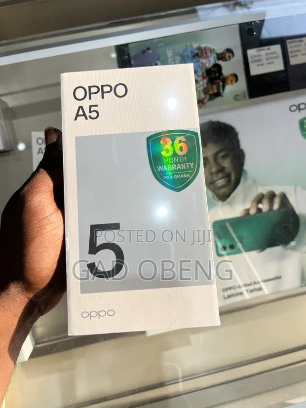New Oppo A5 128 GB Black · Photo 1