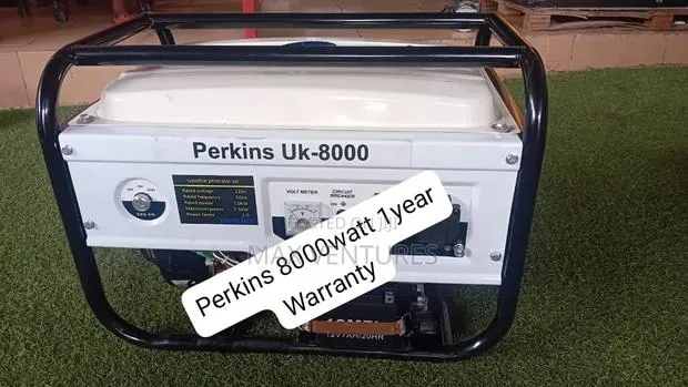 Perkins 7kva Electric Start Generator – 8000w Standby Power 7kva · Photo 1