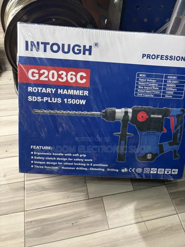 Intough G2036C Rotary Hammer With 1500w · Photo 1