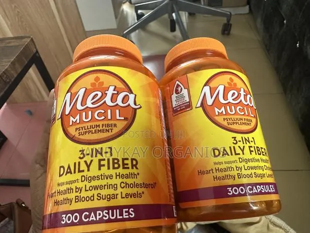 Meta Mucil Fiber, 3 in 1 Daily Fiber · Photo 1