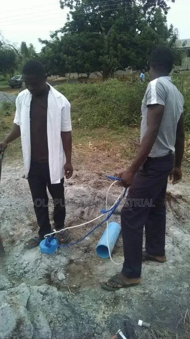 Borehole Drilling, Construction and Pump Installation · Photo 1
