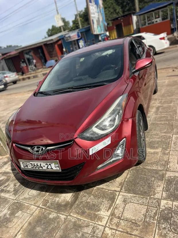 Hyundai Avante 2013 Red