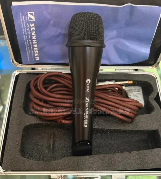 Sennheiser E838ii-S Dynamic Cardioid Microphone · Photo 1