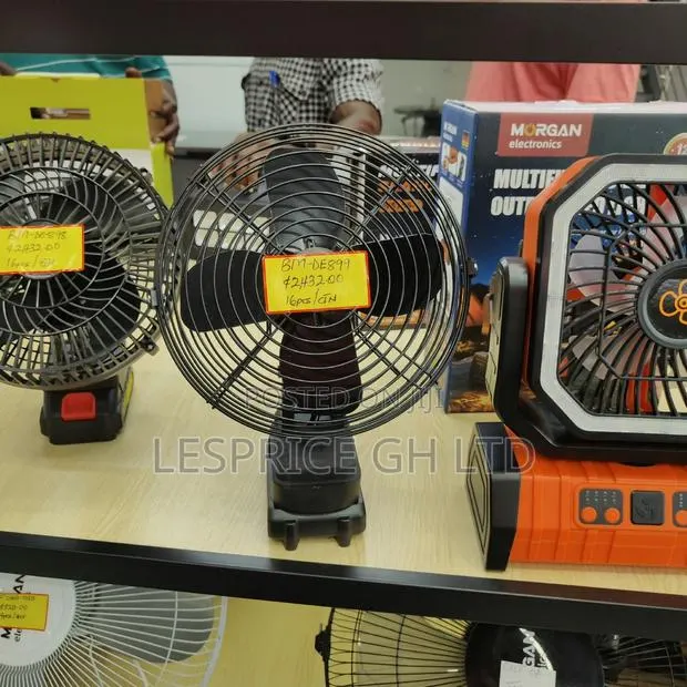 Promo Promo on Our Coolest Cordless Rechargeable Heavy Duty Desk-Fan · Photo 1