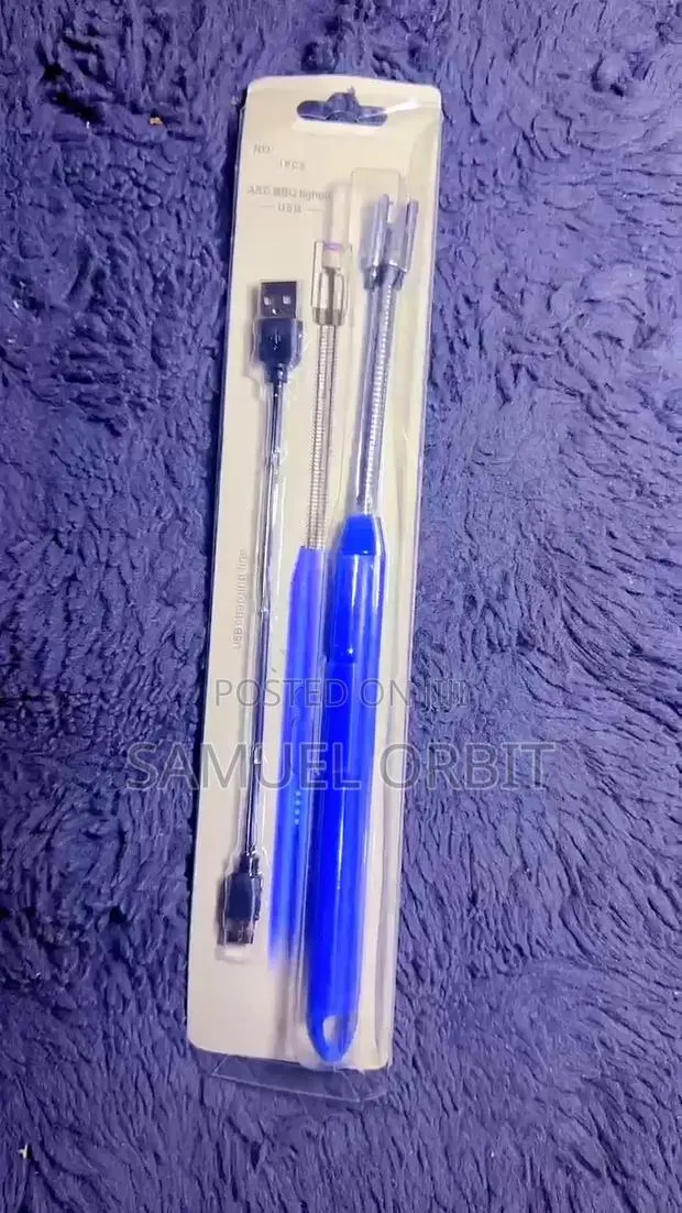 USB Rechargeable Electric Arc Lighter – Windproof Flameless · Photo 1