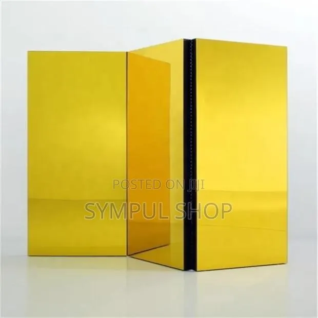Mirror Gold Alucobond · Photo 1