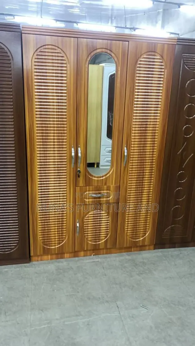 3 Doors Wadrobe (Coffee Brown) · Photo 1