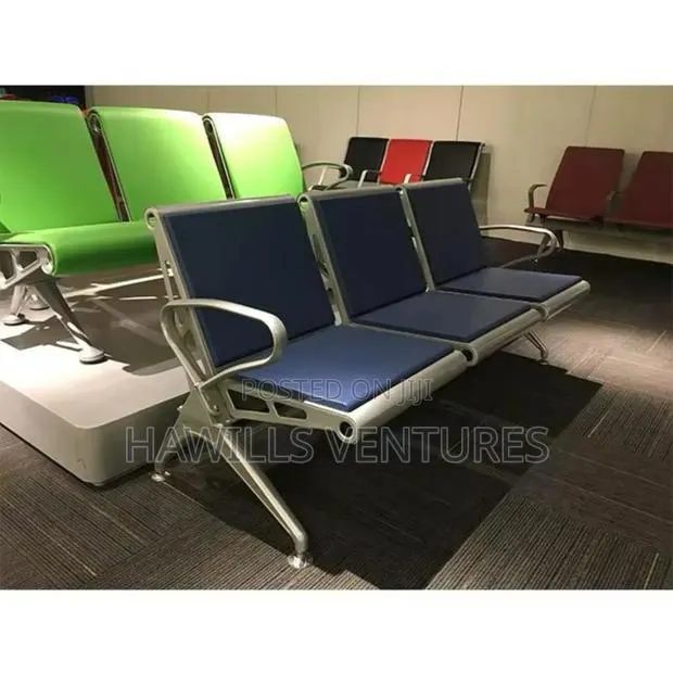 3 - Seater Public Waiting Chair or Airport Bench (Pu) · Photo 1