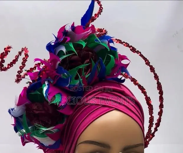 Two N Three Ack Fascinator With Turban · Photo 1