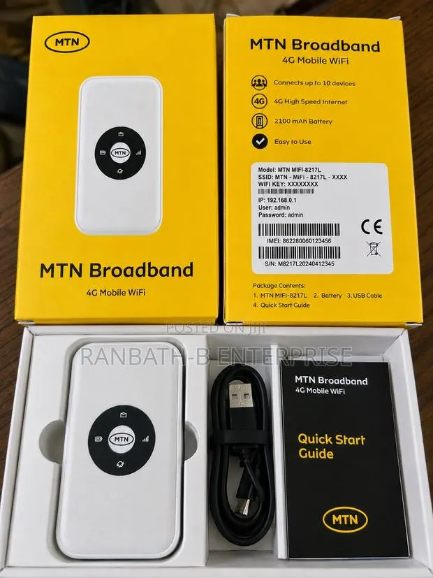 Portable Internet Solution – MTN 4g Mobile Wifi · Photo 1