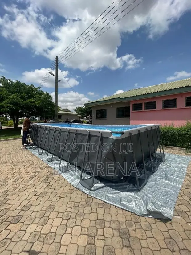 Potable 24ft by 12ft by 5ft Swimming Pool With Pump · Photo 8