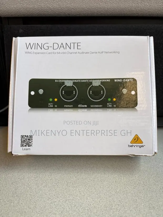 Behringer Wing-Dante 64-Channel Dante Expansion Card · Photo 1
