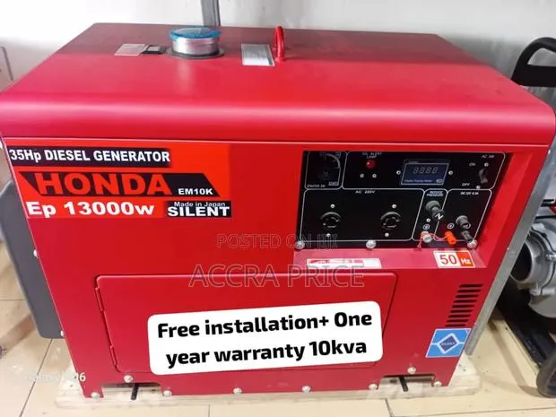 No Complaints Honda Diesel Generator Rated 10kva 13kw · Photo 1