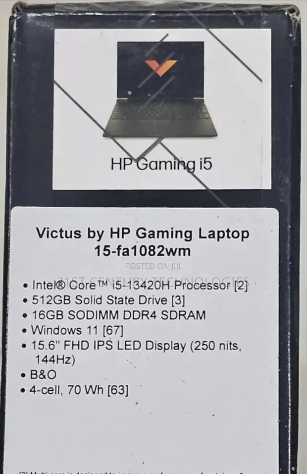 New Laptop HP Victus 15 16GB Intel Core i5 SSD 512GB · Photo 4