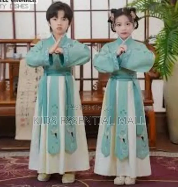 Boys and Girl's Traditional Hanfu Costume-