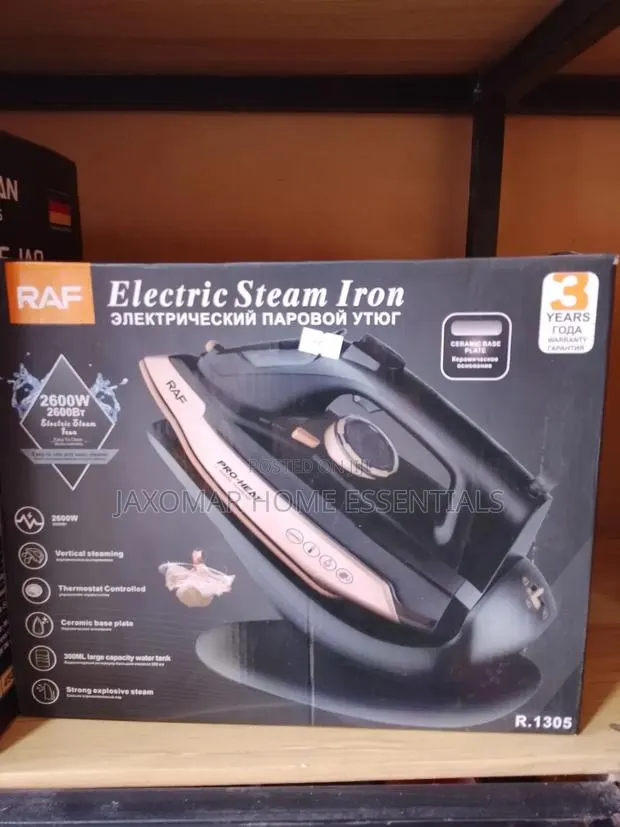RAF Electric Steam Iron · Photo 1