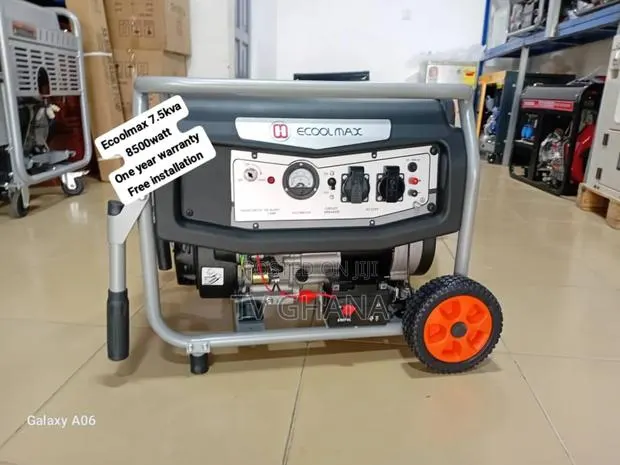 Ghana 1 Generator Deal With Ecoolmax 7.5 8500watt Petrol · Photo 1
