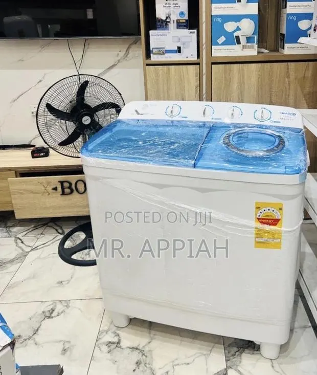Classic Design Nasco 15kg Washing Machine With Transparent Lid · Photo 1