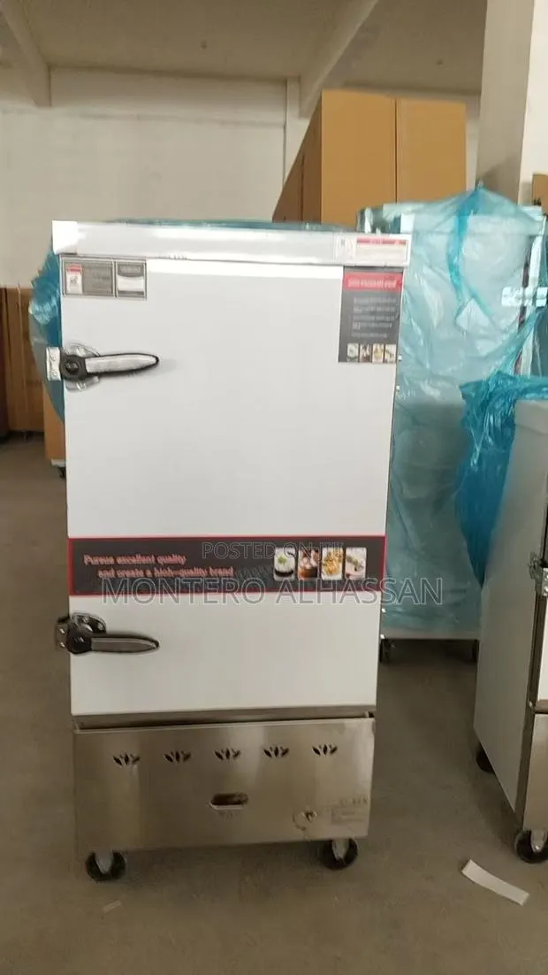 Gas Rice Steamer 10 Trays · Photo 1