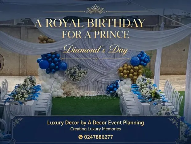Back Drop Service for Birthdays and Wedding Decorations · Photo 1