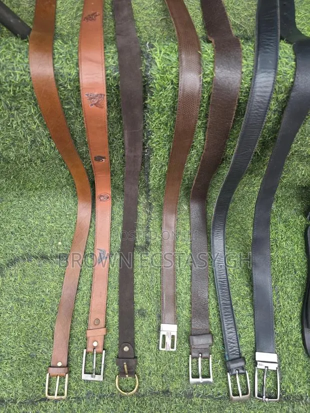 Genuine Leather Belts (Uk Used) (Swipe for Designs) · Photo 1