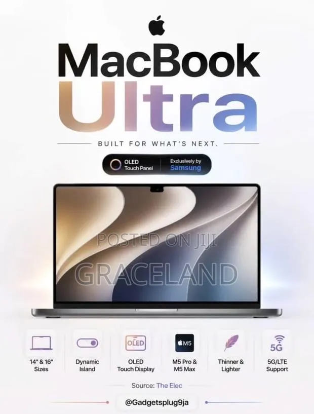 New Laptop Apple MacBook Pro 2025 M5 24GB Apple M5 Pro SSD 1T · Photo 1