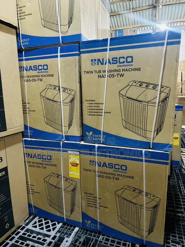 Ultra Modern Sleek Wm Topload Twintub Nasco 5kg · Photo 1